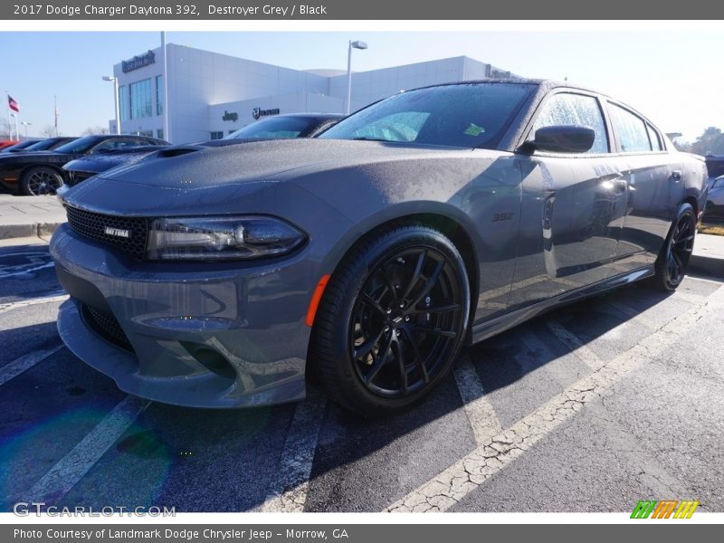 Destroyer Grey / Black 2017 Dodge Charger Daytona 392