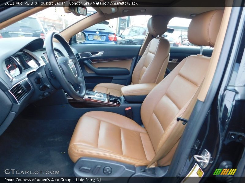 Condor Grey Metallic / Amaretto/Black 2011 Audi A6 3.0T quattro Sedan