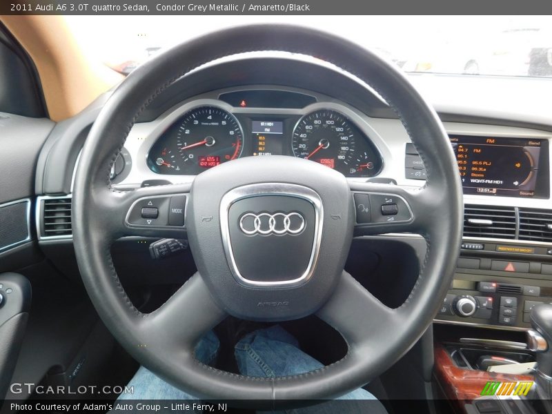Condor Grey Metallic / Amaretto/Black 2011 Audi A6 3.0T quattro Sedan