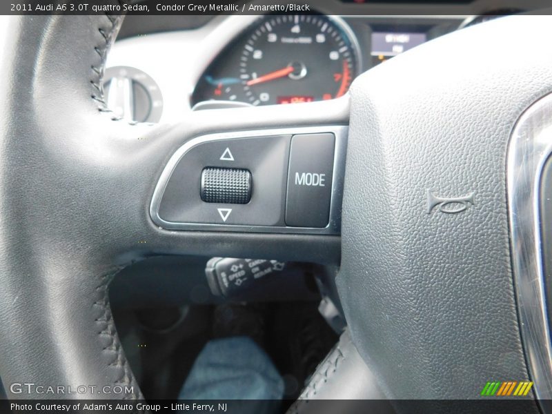 Condor Grey Metallic / Amaretto/Black 2011 Audi A6 3.0T quattro Sedan