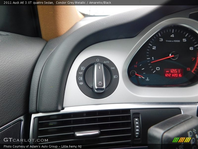 Condor Grey Metallic / Amaretto/Black 2011 Audi A6 3.0T quattro Sedan