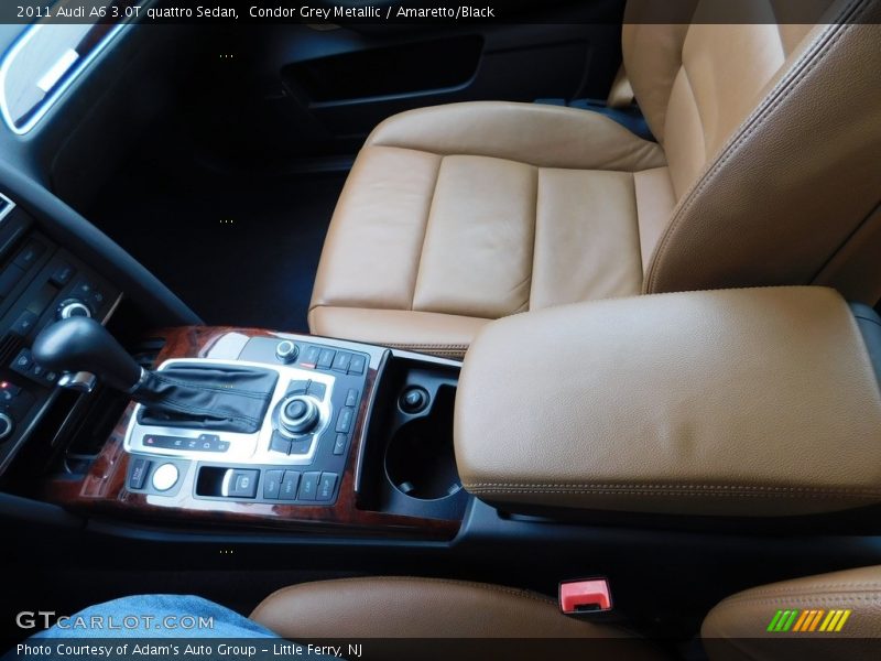 Condor Grey Metallic / Amaretto/Black 2011 Audi A6 3.0T quattro Sedan