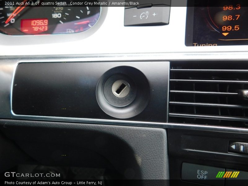 Condor Grey Metallic / Amaretto/Black 2011 Audi A6 3.0T quattro Sedan