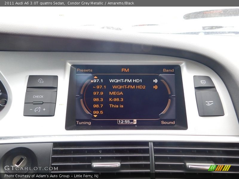 Condor Grey Metallic / Amaretto/Black 2011 Audi A6 3.0T quattro Sedan