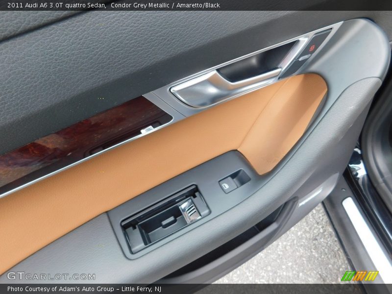 Condor Grey Metallic / Amaretto/Black 2011 Audi A6 3.0T quattro Sedan