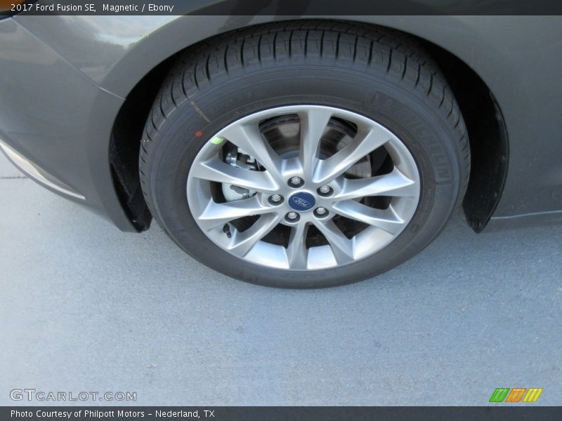 Magnetic / Ebony 2017 Ford Fusion SE