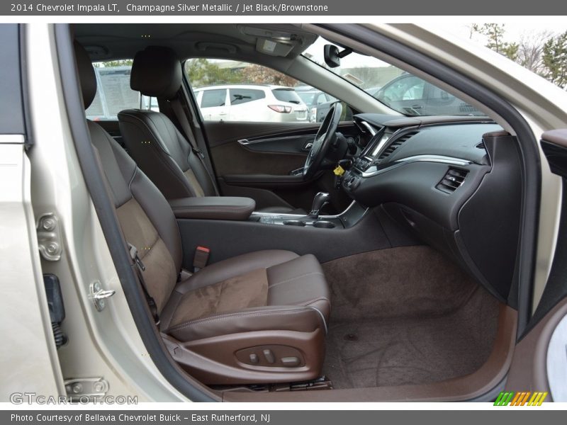 Champagne Silver Metallic / Jet Black/Brownstone 2014 Chevrolet Impala LT