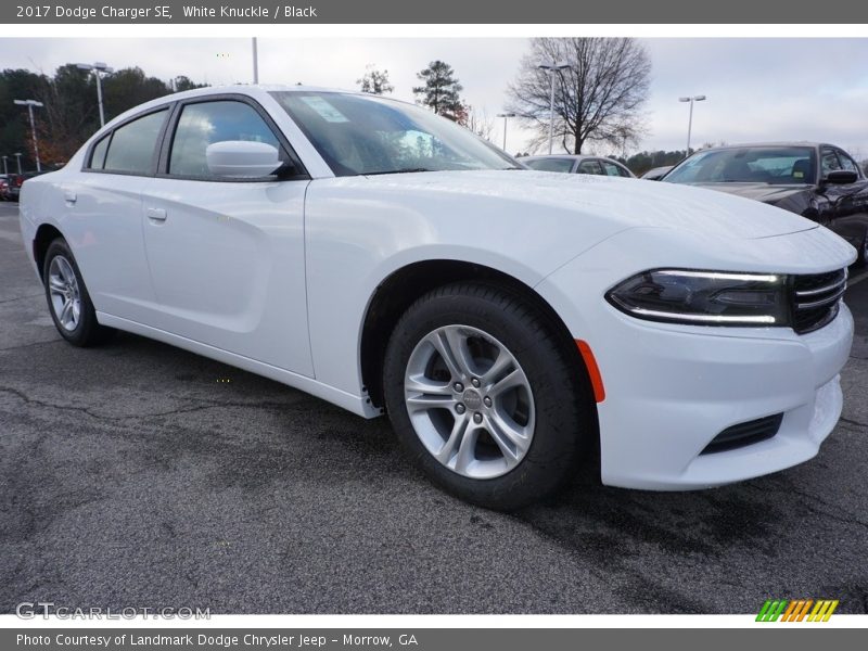 White Knuckle / Black 2017 Dodge Charger SE