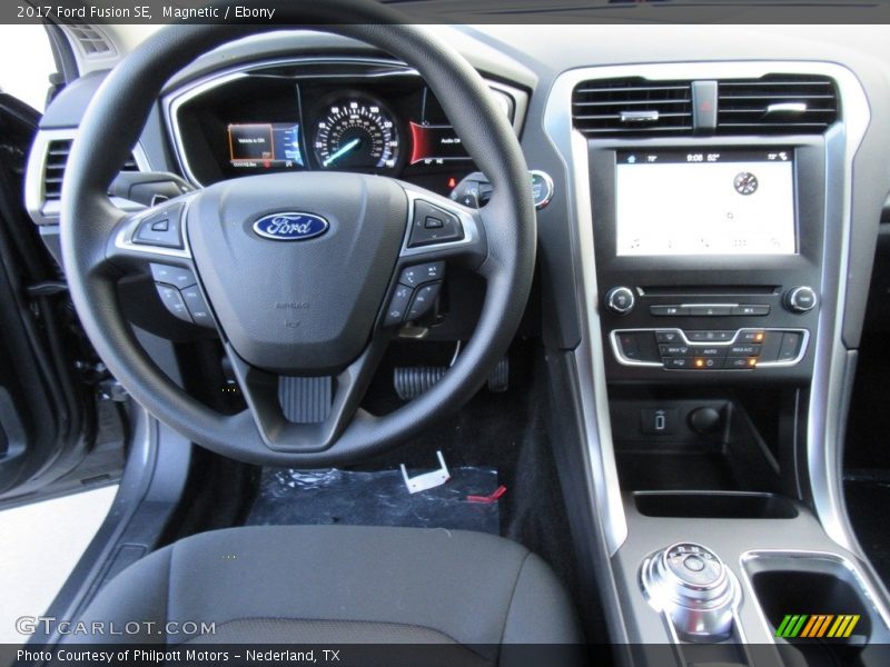 Magnetic / Ebony 2017 Ford Fusion SE