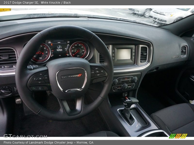 White Knuckle / Black 2017 Dodge Charger SE
