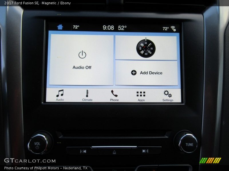 Magnetic / Ebony 2017 Ford Fusion SE