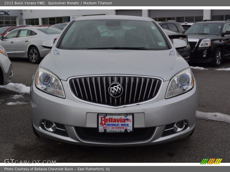 Quicksilver Metallic / Medium Titanium 2013 Buick Verano FWD
