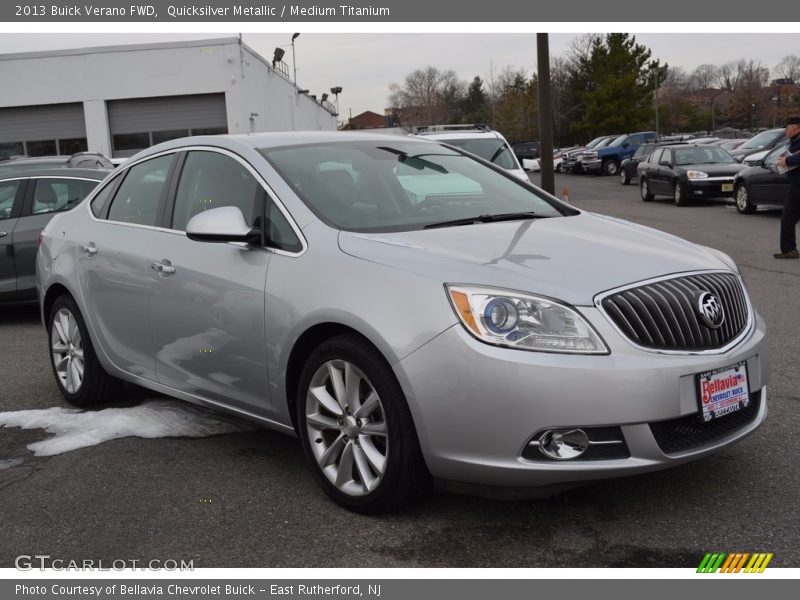 Quicksilver Metallic / Medium Titanium 2013 Buick Verano FWD
