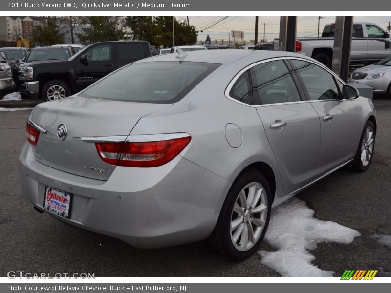 Quicksilver Metallic / Medium Titanium 2013 Buick Verano FWD