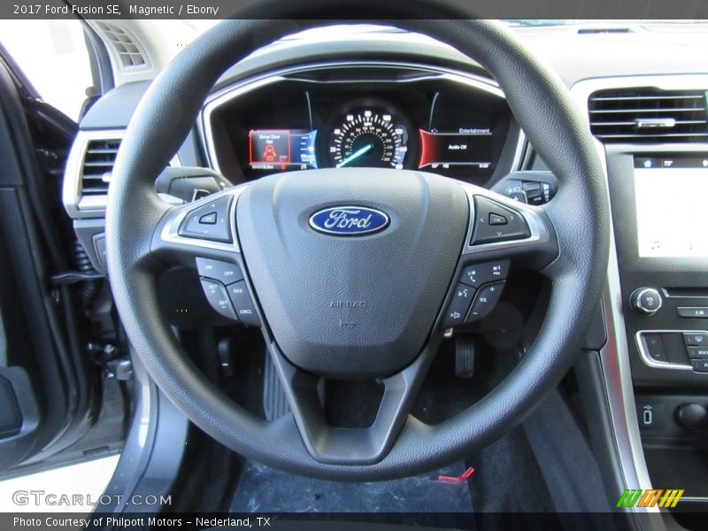 Magnetic / Ebony 2017 Ford Fusion SE