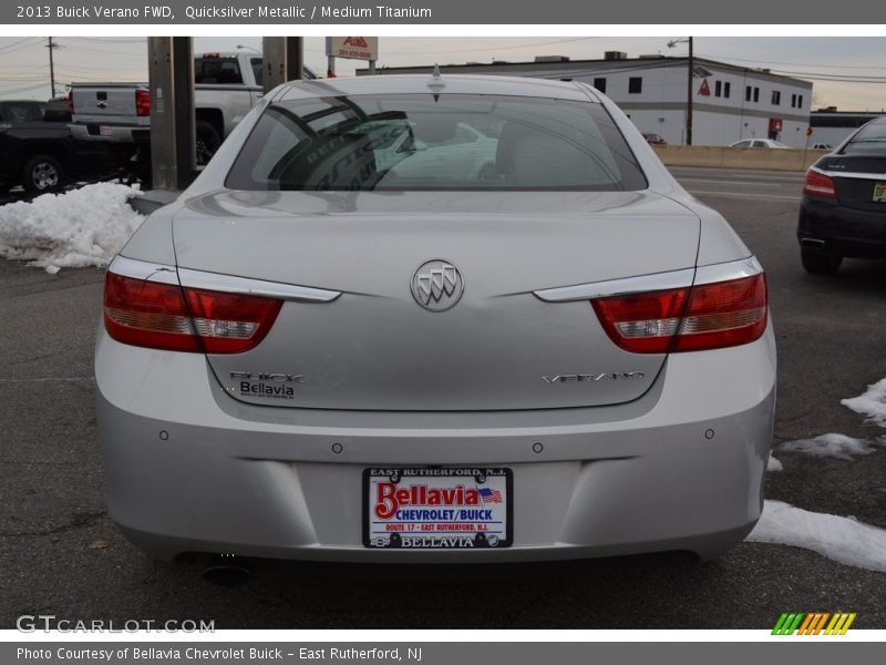 Quicksilver Metallic / Medium Titanium 2013 Buick Verano FWD