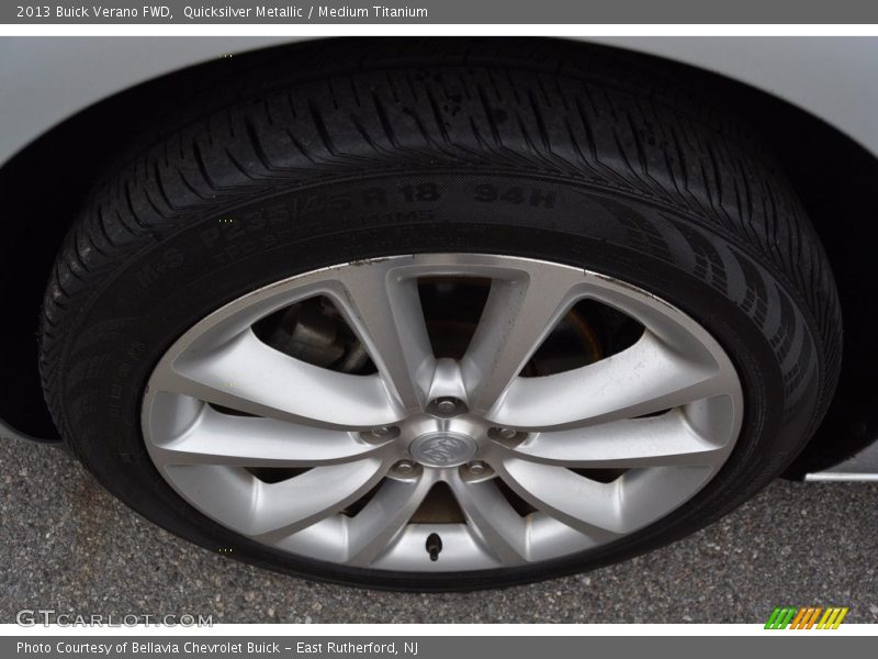 Quicksilver Metallic / Medium Titanium 2013 Buick Verano FWD