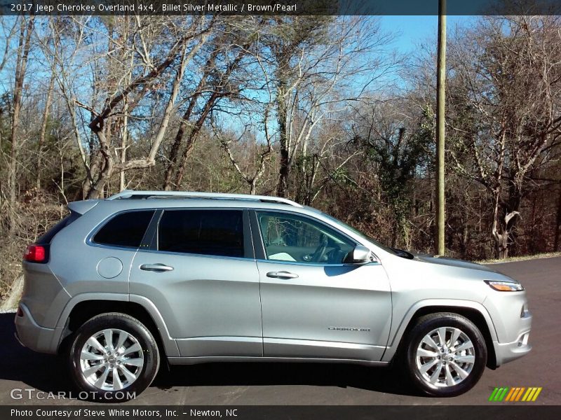  2017 Cherokee Overland 4x4 Billet Silver Metallic