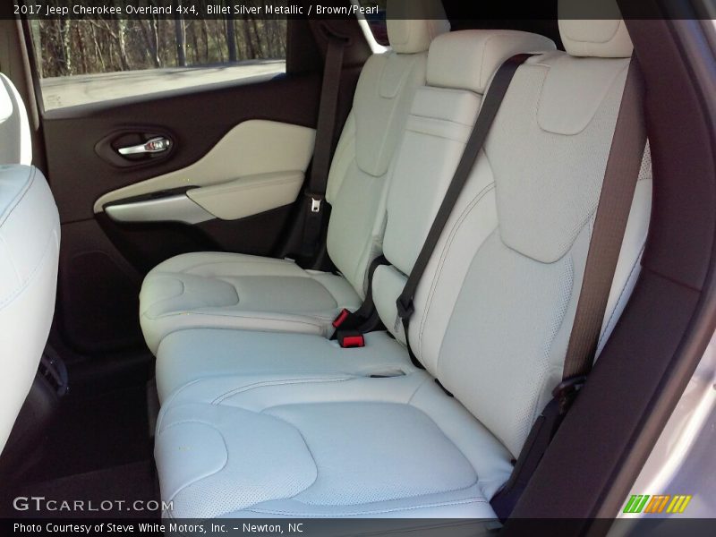 Rear Seat of 2017 Cherokee Overland 4x4
