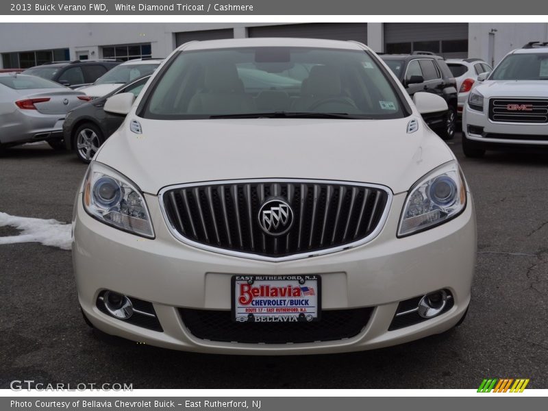 White Diamond Tricoat / Cashmere 2013 Buick Verano FWD