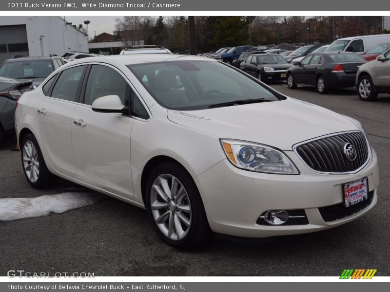 White Diamond Tricoat / Cashmere 2013 Buick Verano FWD
