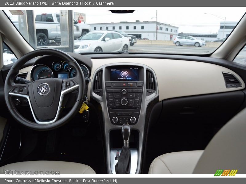 White Diamond Tricoat / Cashmere 2013 Buick Verano FWD