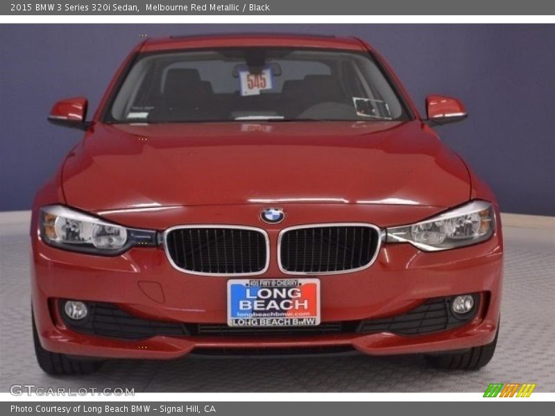 Melbourne Red Metallic / Black 2015 BMW 3 Series 320i Sedan