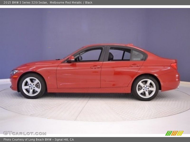Melbourne Red Metallic / Black 2015 BMW 3 Series 320i Sedan