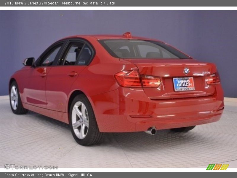 Melbourne Red Metallic / Black 2015 BMW 3 Series 320i Sedan