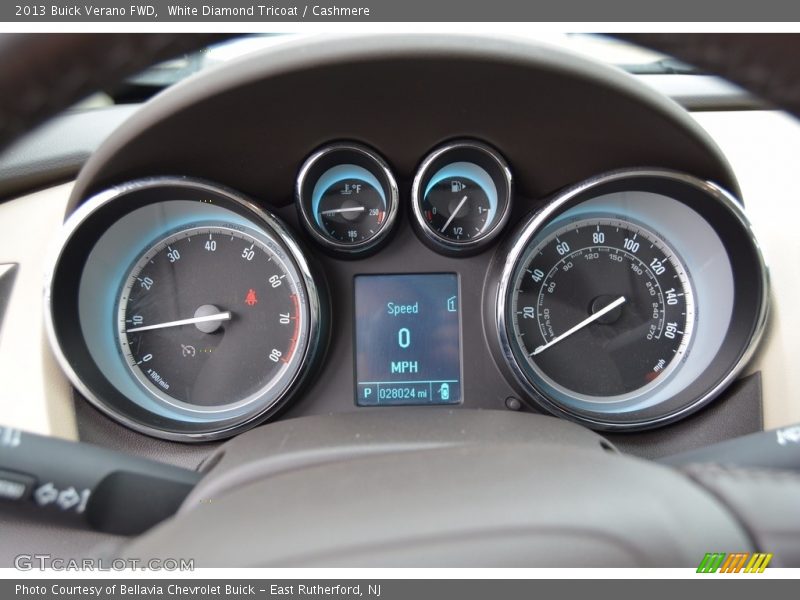 White Diamond Tricoat / Cashmere 2013 Buick Verano FWD
