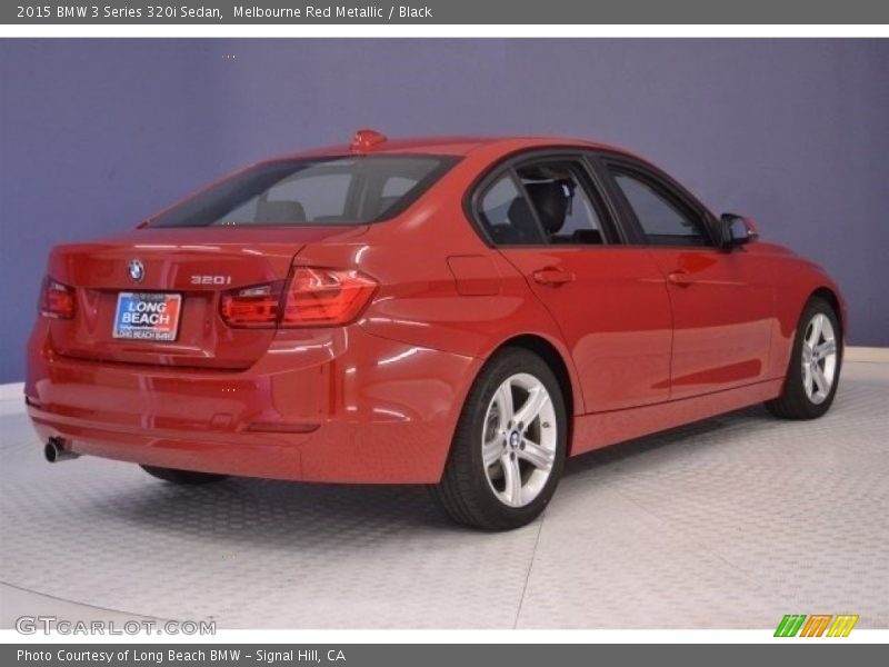 Melbourne Red Metallic / Black 2015 BMW 3 Series 320i Sedan