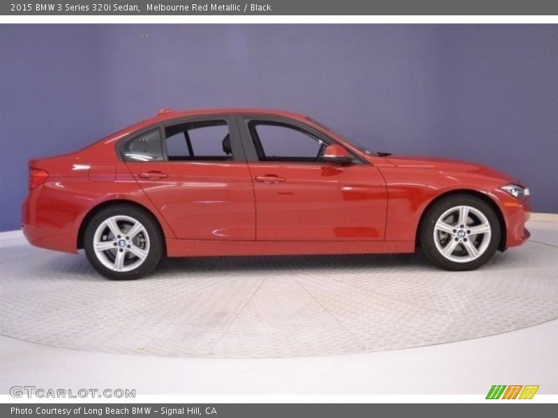 Melbourne Red Metallic / Black 2015 BMW 3 Series 320i Sedan