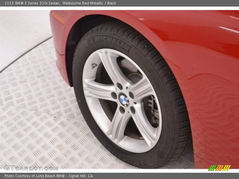Melbourne Red Metallic / Black 2015 BMW 3 Series 320i Sedan