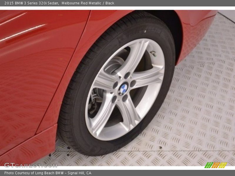 Melbourne Red Metallic / Black 2015 BMW 3 Series 320i Sedan