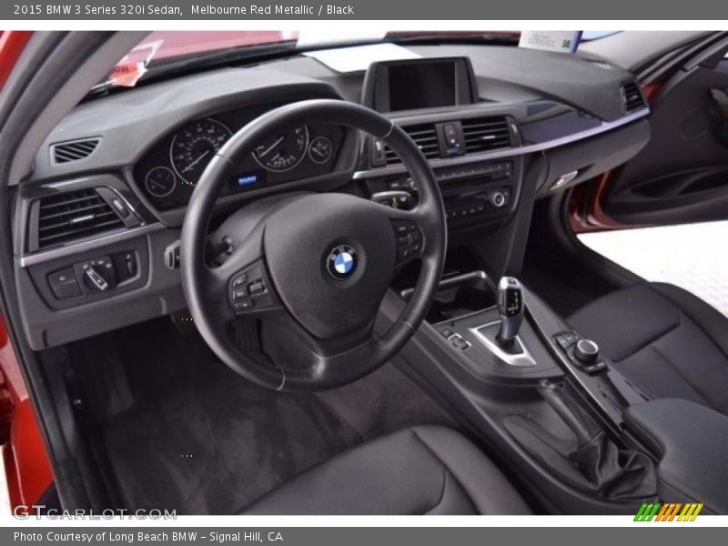 Melbourne Red Metallic / Black 2015 BMW 3 Series 320i Sedan