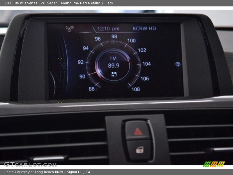 Melbourne Red Metallic / Black 2015 BMW 3 Series 320i Sedan