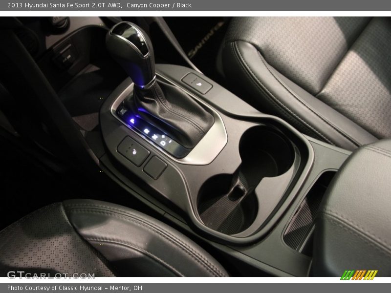 Canyon Copper / Black 2013 Hyundai Santa Fe Sport 2.0T AWD