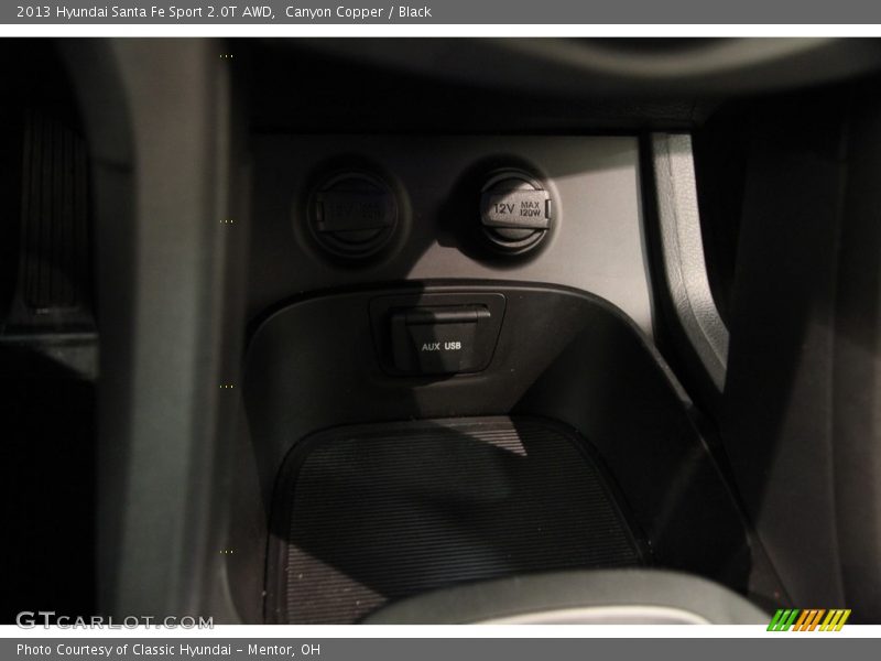 Canyon Copper / Black 2013 Hyundai Santa Fe Sport 2.0T AWD
