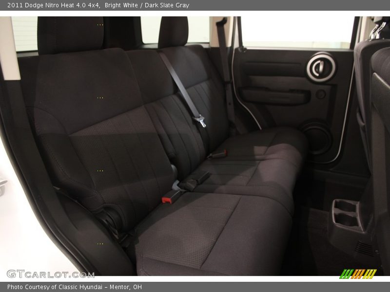 Bright White / Dark Slate Gray 2011 Dodge Nitro Heat 4.0 4x4