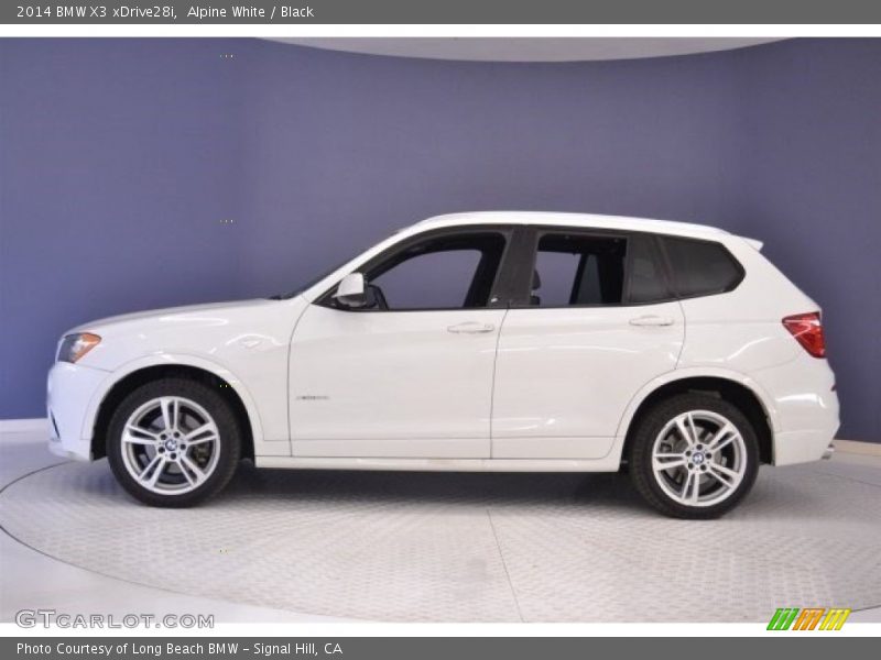Alpine White / Black 2014 BMW X3 xDrive28i