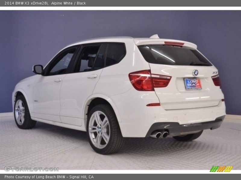 Alpine White / Black 2014 BMW X3 xDrive28i
