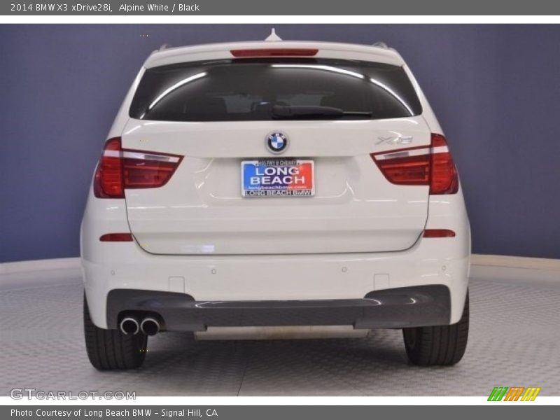 Alpine White / Black 2014 BMW X3 xDrive28i