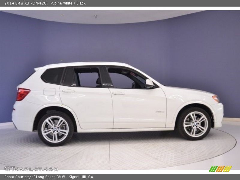 Alpine White / Black 2014 BMW X3 xDrive28i