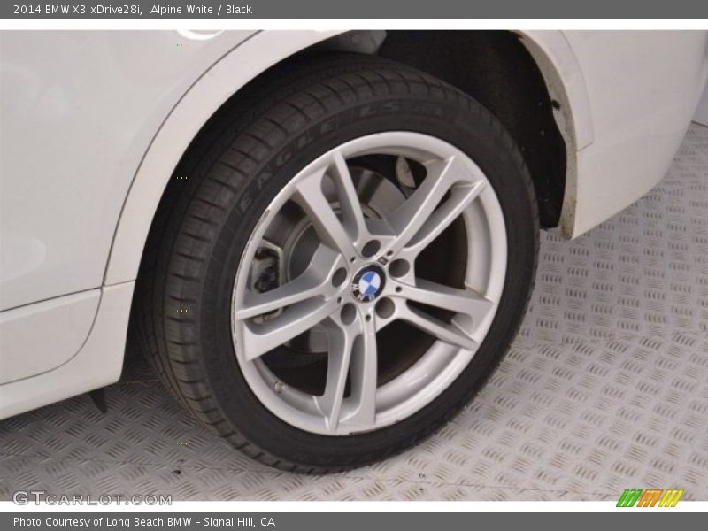 Alpine White / Black 2014 BMW X3 xDrive28i