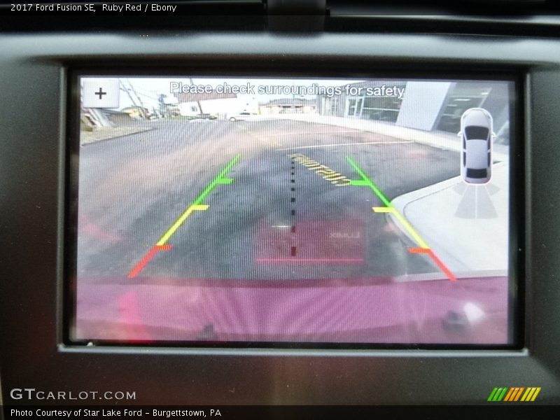 Ruby Red / Ebony 2017 Ford Fusion SE