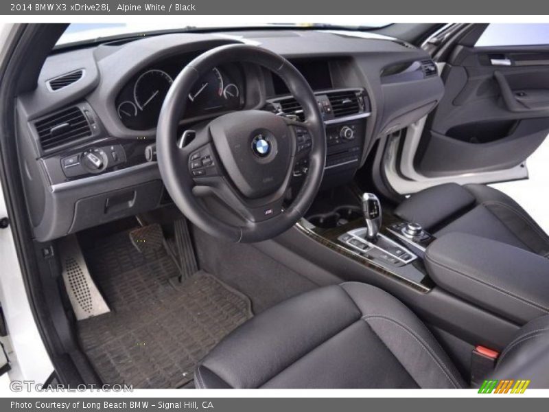 Alpine White / Black 2014 BMW X3 xDrive28i