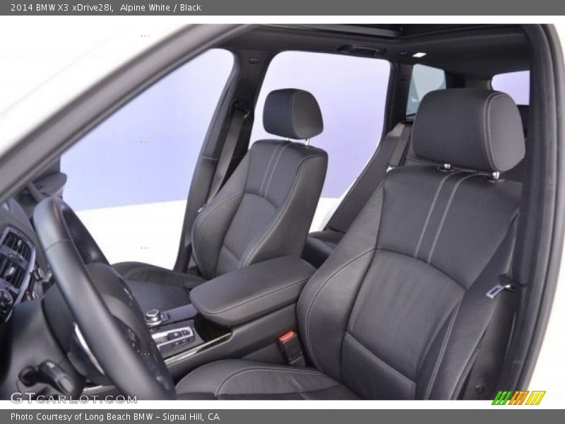 Alpine White / Black 2014 BMW X3 xDrive28i