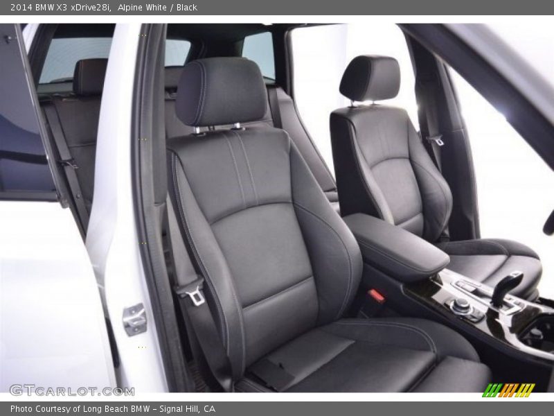 Alpine White / Black 2014 BMW X3 xDrive28i