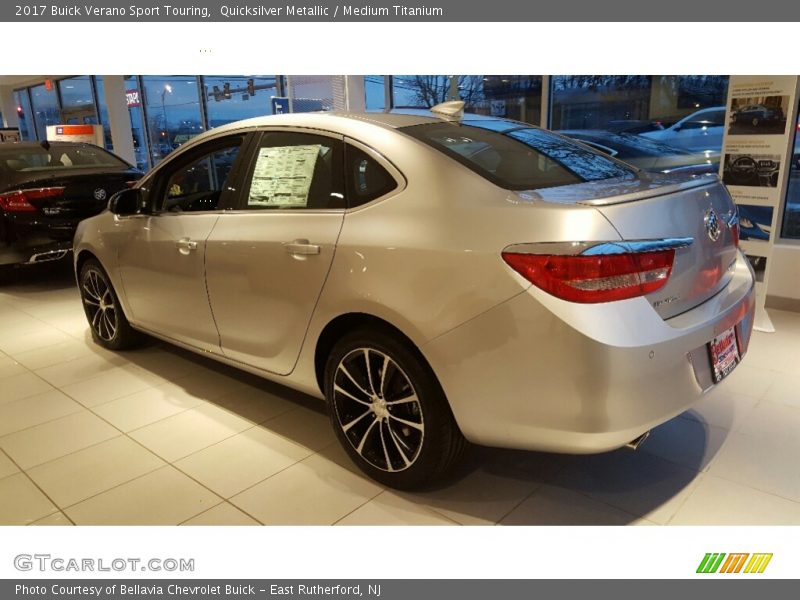 Quicksilver Metallic / Medium Titanium 2017 Buick Verano Sport Touring