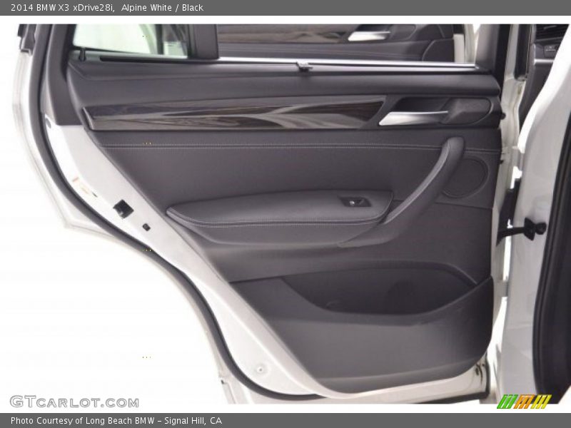Alpine White / Black 2014 BMW X3 xDrive28i